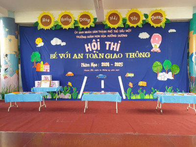 Hội thi “Bé với an toàn giao thông”
