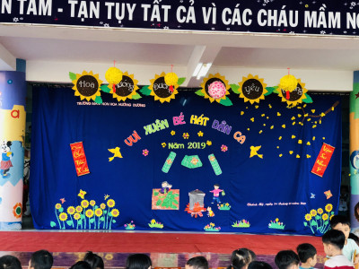 Vui xuân bé hát dân ca