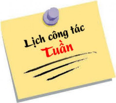 Lịch làm việc tuần 19 (Tháng 01/2023)