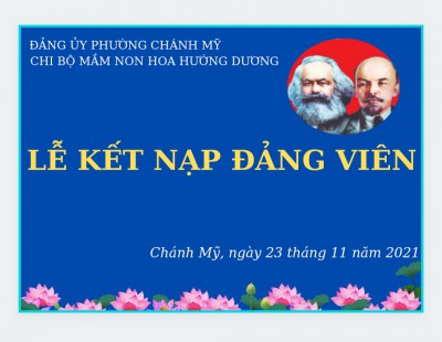 LỄ KẾT NẠP ĐẢNG VIÊN MỚI NĂM 2021