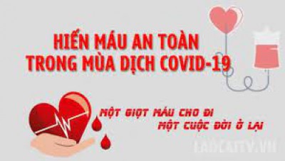 Hưởng ứng tham gia hiến máu tình nguyện năm 2022