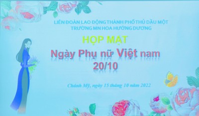 SINH HOẠT 20/10 NGÀY HỘI LIÊN HIỆP PHỤ NỮ VIỆT NAM
