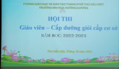 Hội thi GV-CD giỏi cấp cơ sở năm học 2022-2023