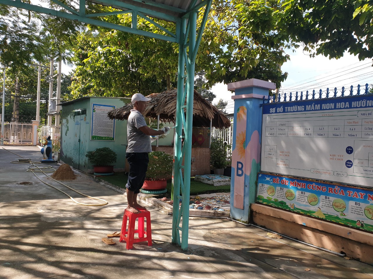 sơn cột