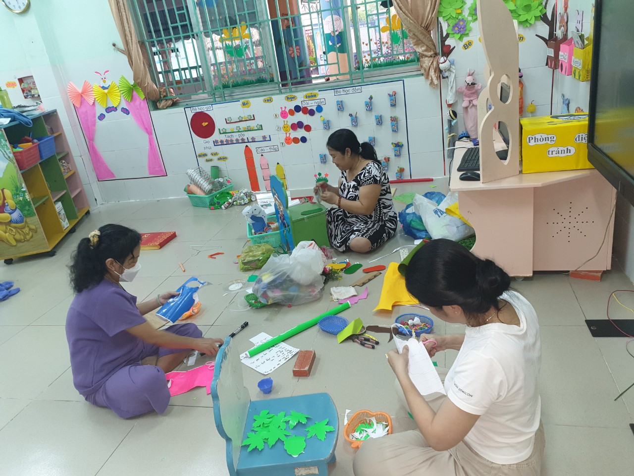 trang trí lớp