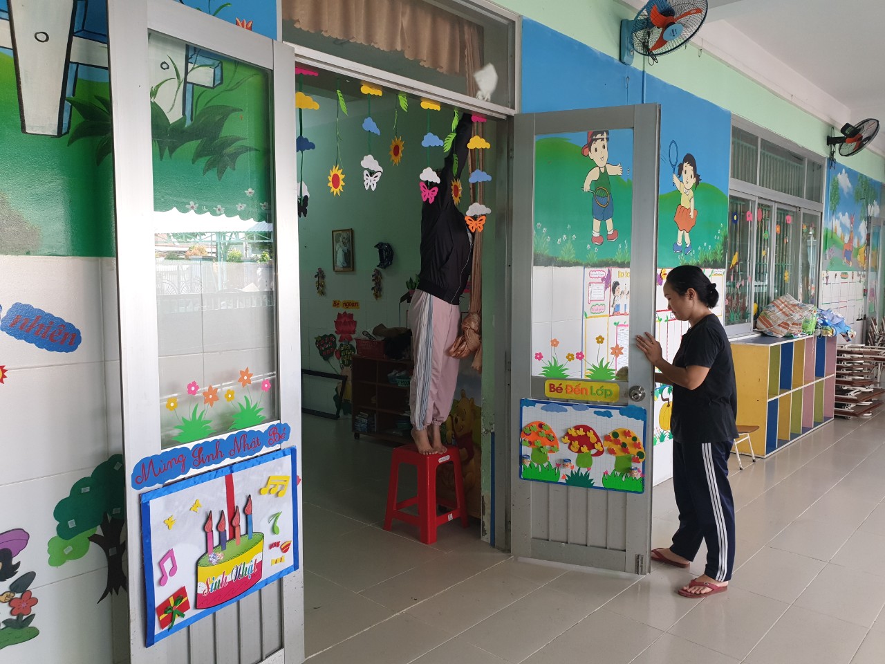 vệ sinh lớp