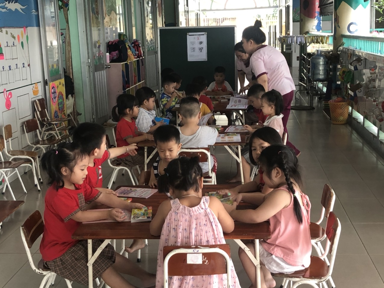trẻ chồi 1 th