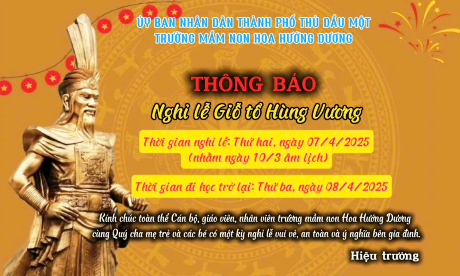 thông báo 10 3